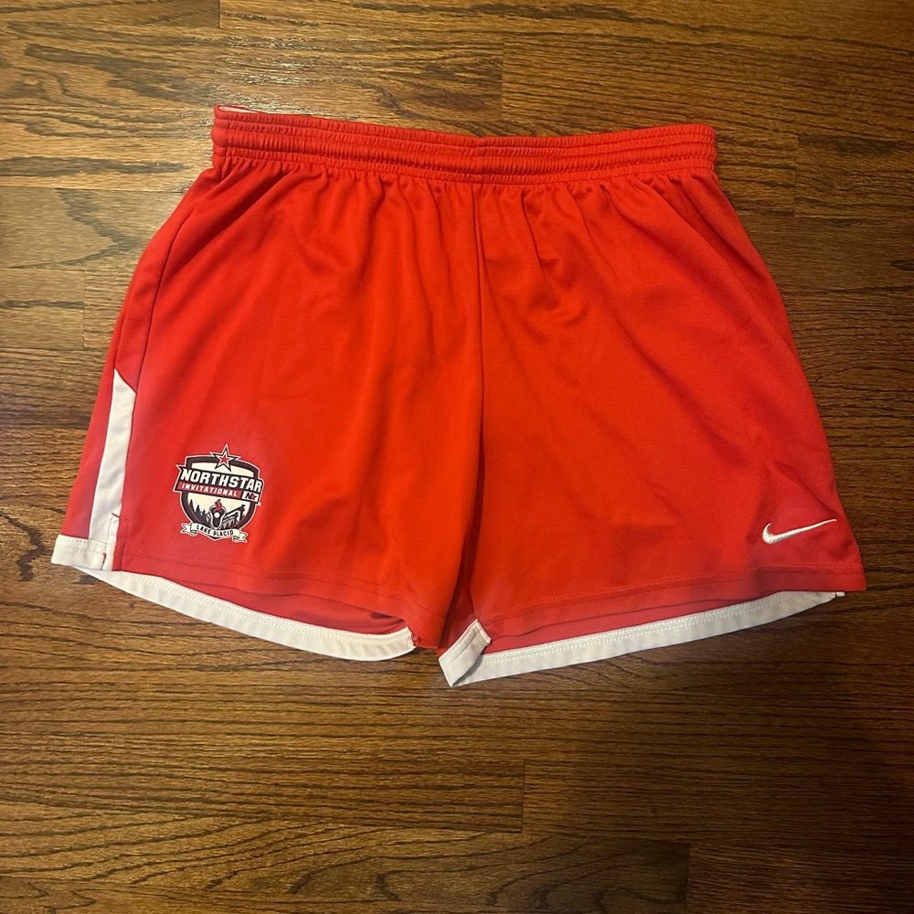 Nike Women's Bright Red Athletic Shorts